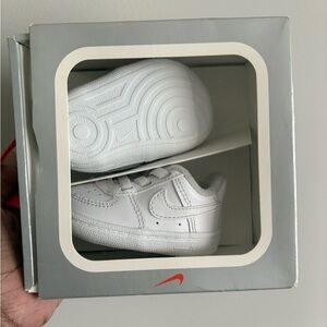 Nike Kids All-White Sneakers